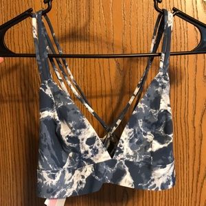 Tie dyed bralette